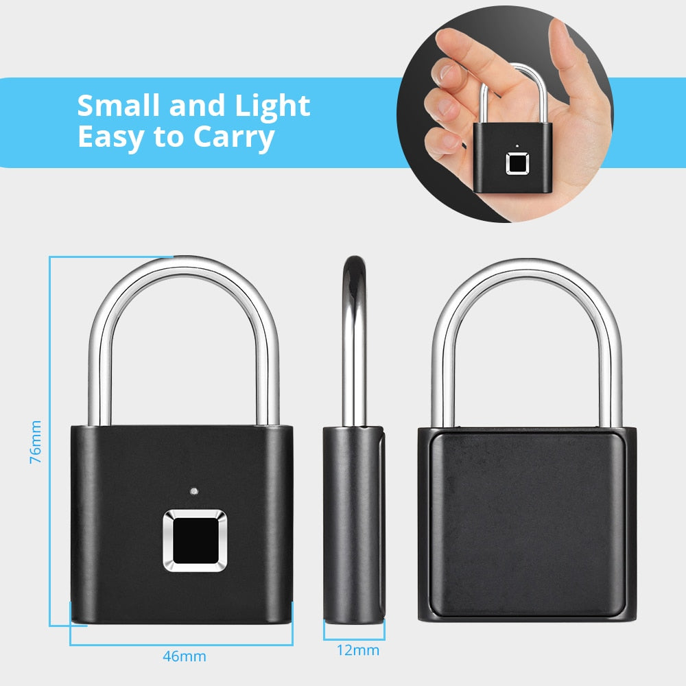 Fingerprint smart padlock